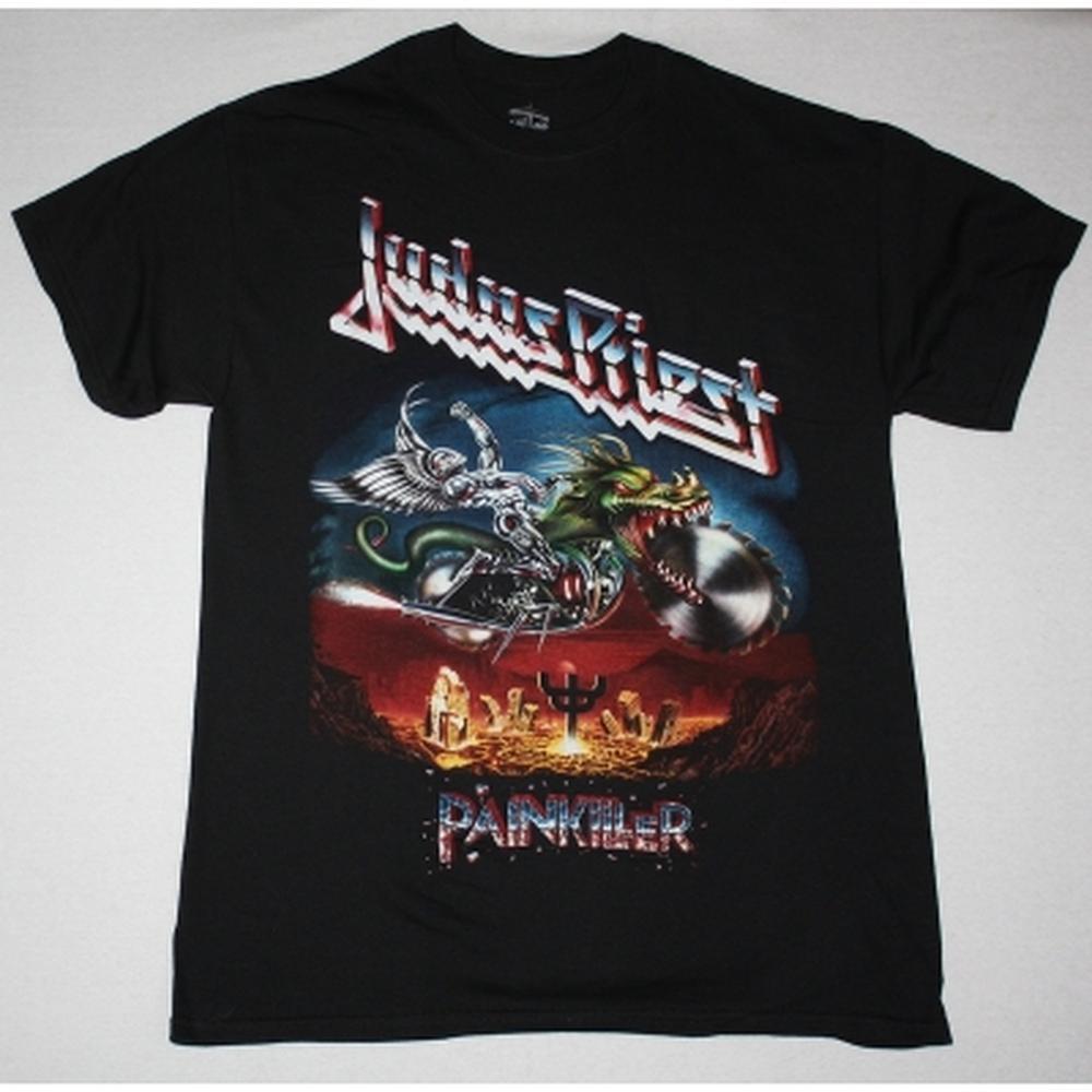 JudPriest Painkiller 1990 New Black T-Shirt